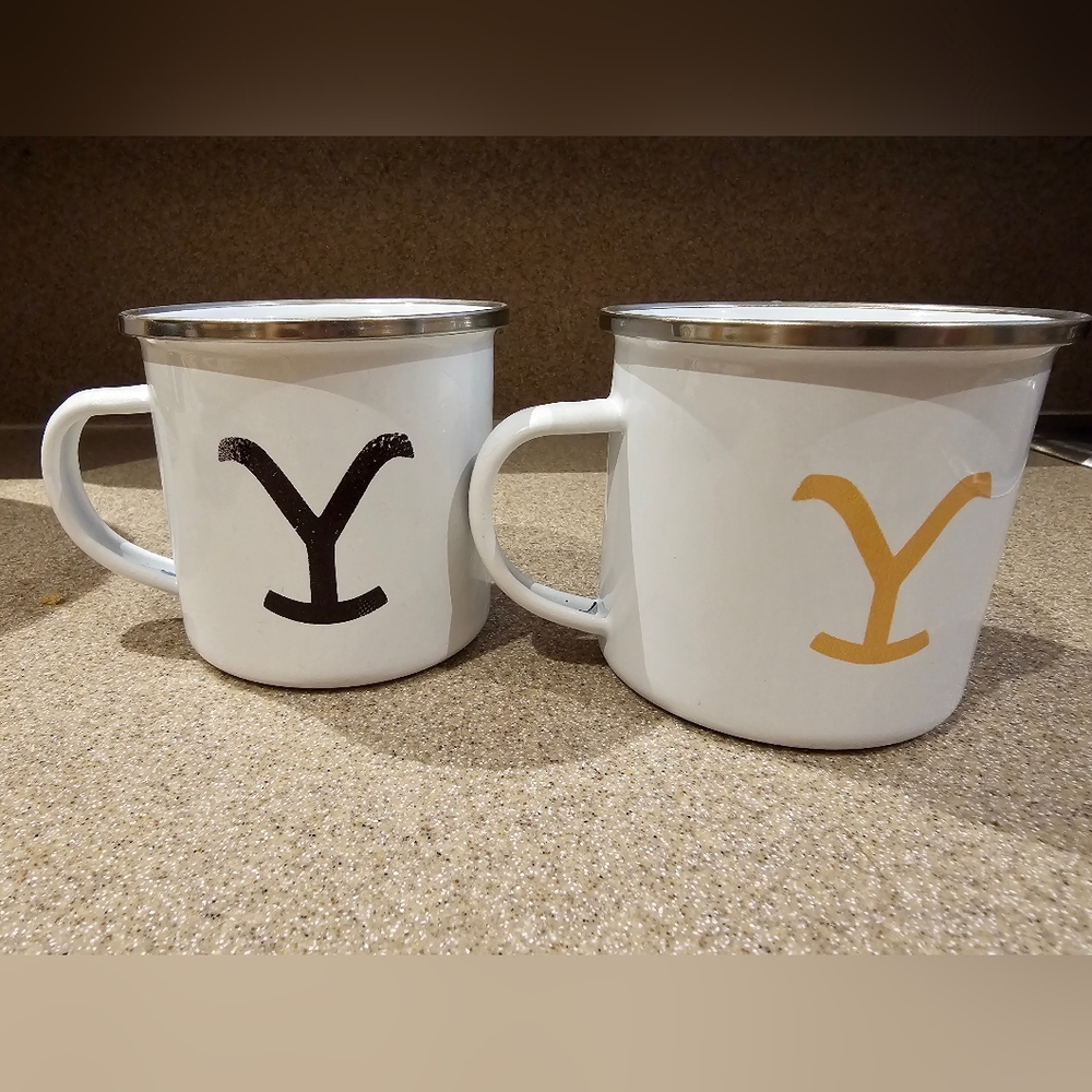 Yellowstone metal mugs - Picture 2 of 3